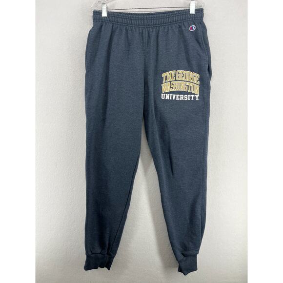 GEORGE WASHINGTON UNIVERSITY Sweatpants L CHAMPION GW Colonials Jogger Lounge - Picture 1 of 12